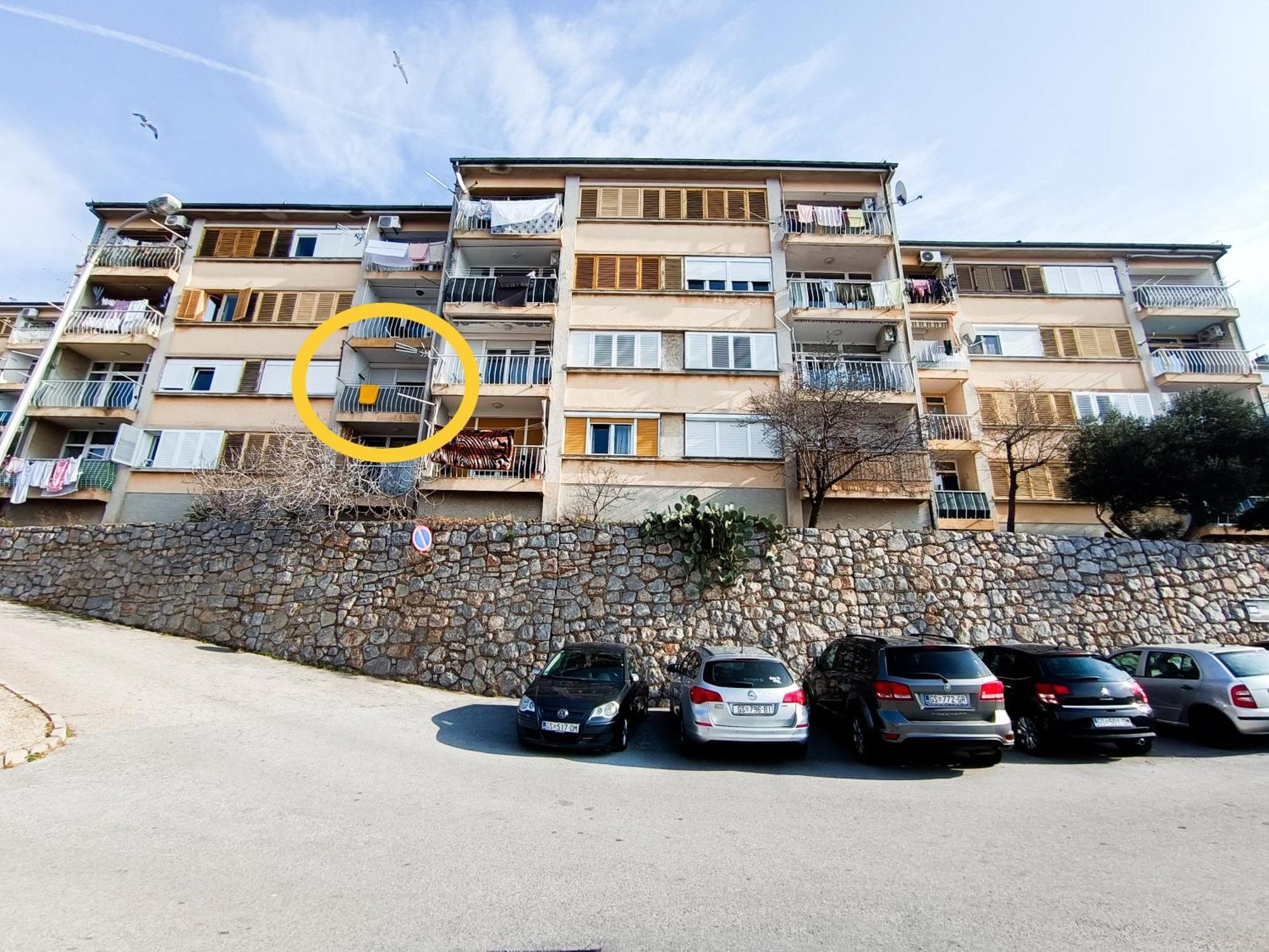 Novouredeni Stan S Balkonom I Pogledom Na More Senj  Exterior foto
